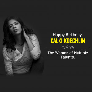 Kalki Koechlin Birthday Poster Free Download 4 Happy Birthday Kalki Koechlin